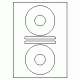 496 - Label Shape - CD - 2 sets per sheet